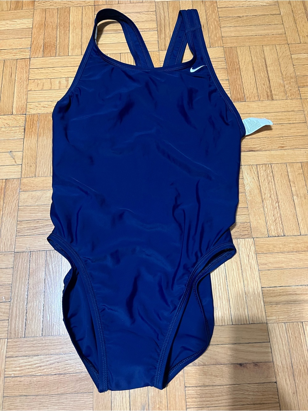 Nike Dark Blue Athletic One-Piece Swimsuit